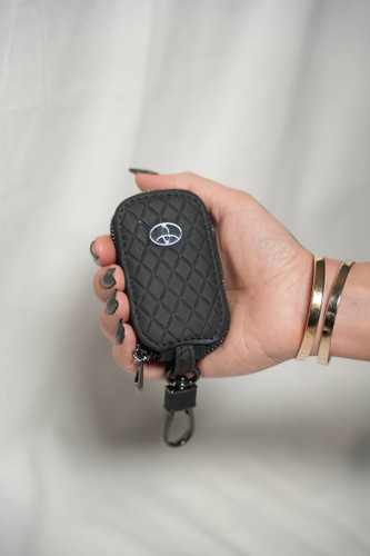 کیف ریموت چرم برند تویوتا