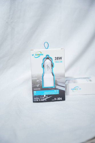 شارژر فندکی خودرو مدل v.keen 🚘