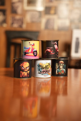 جاسیگاری فلزی چاپ باکیفیت سه بعدی